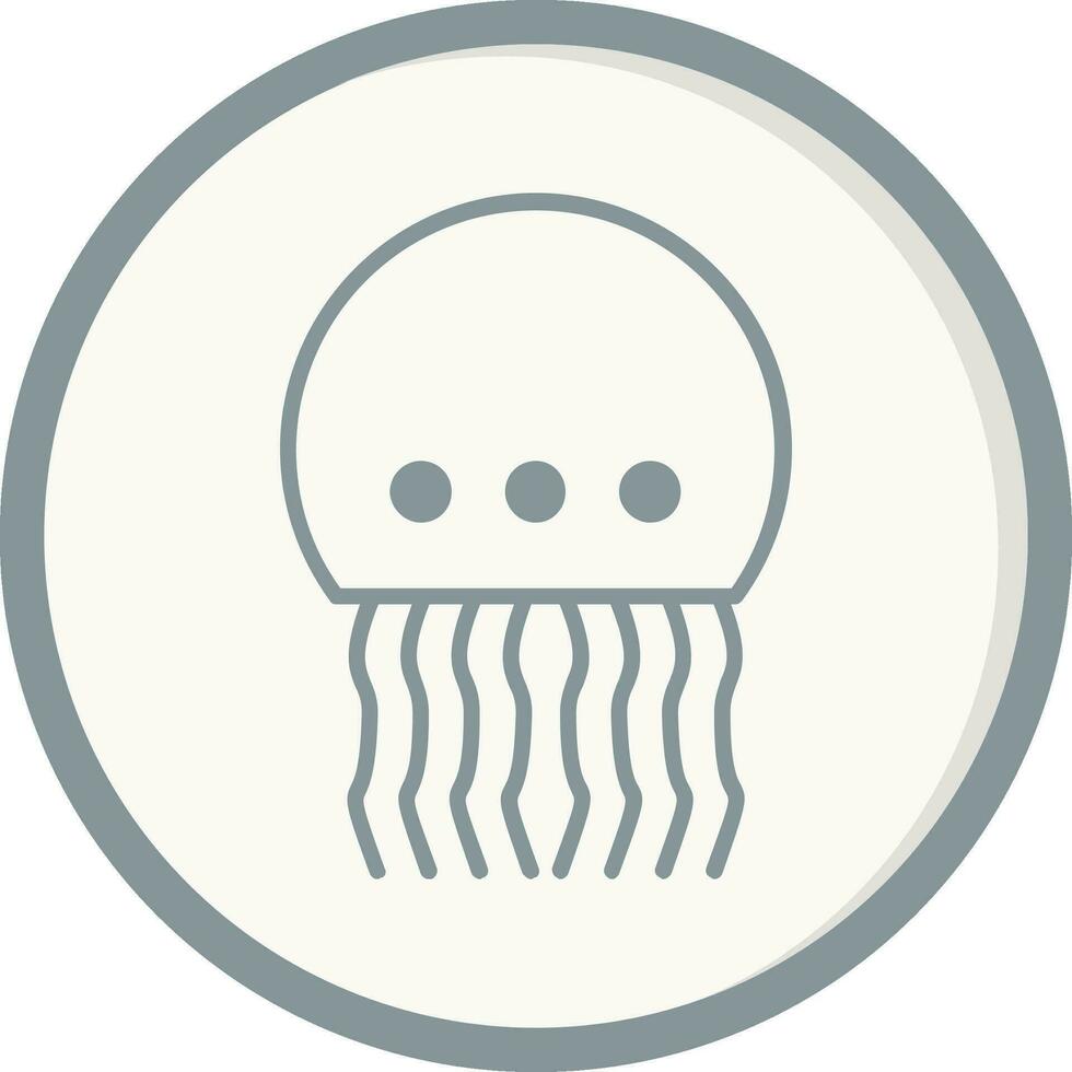 Jellyfish Vector Icon