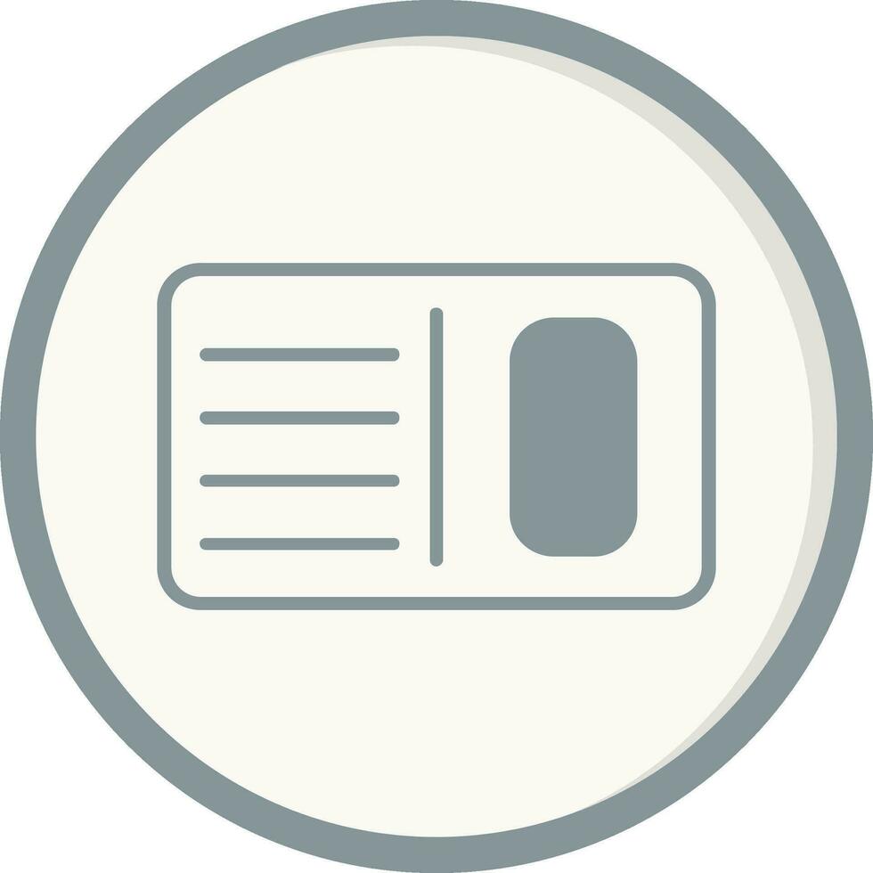 Postcard Vector Icon