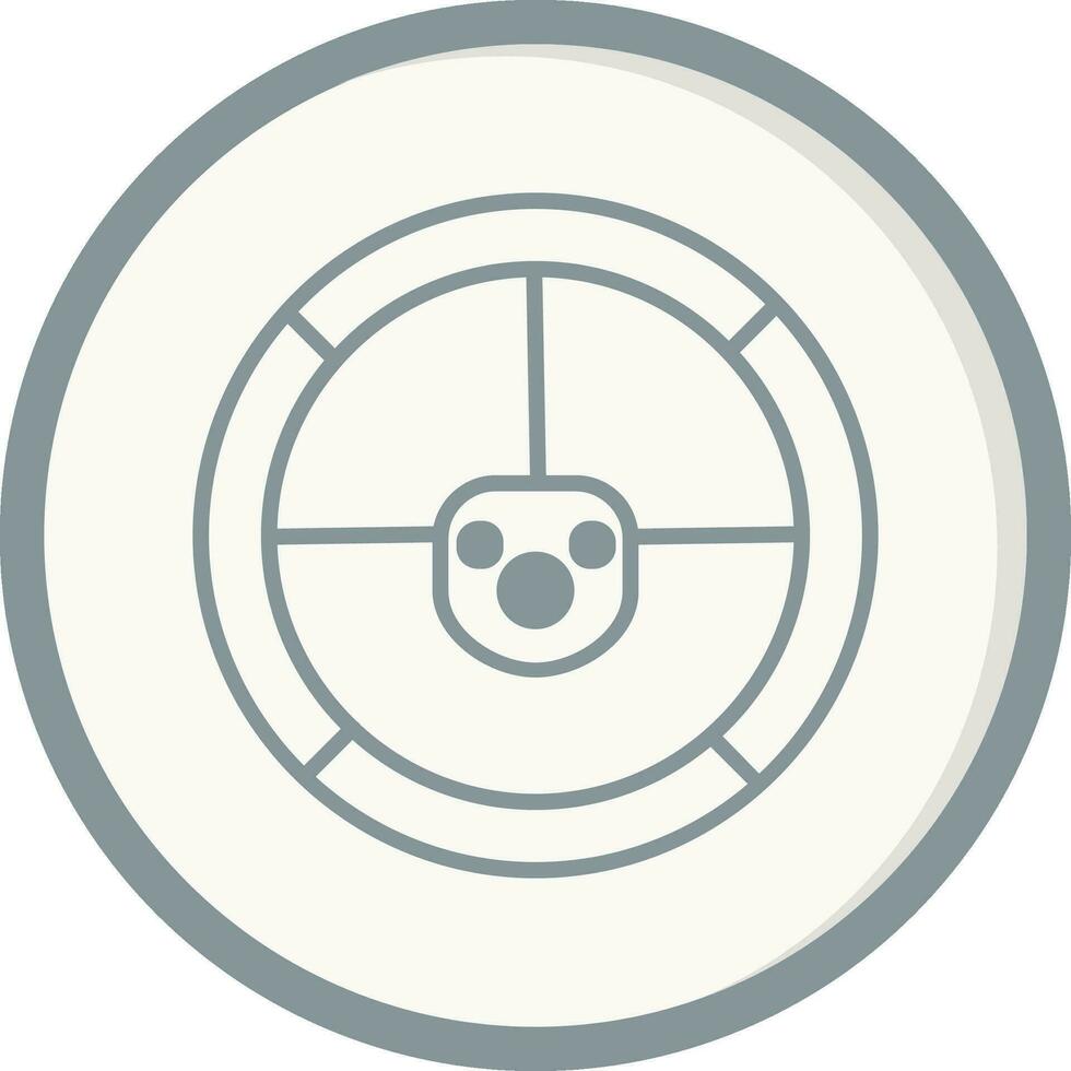 Steering Wheel Vector Icon