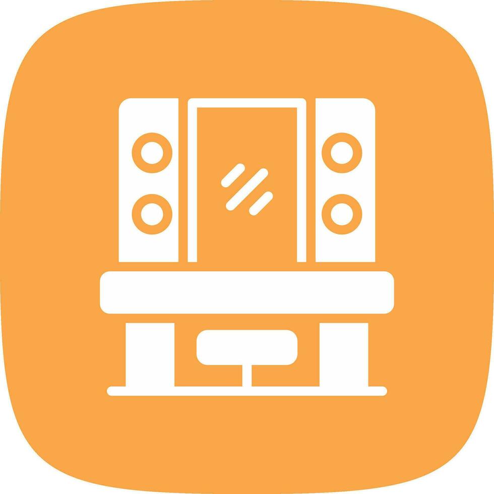 Dressing Room Creative Icon Design vector