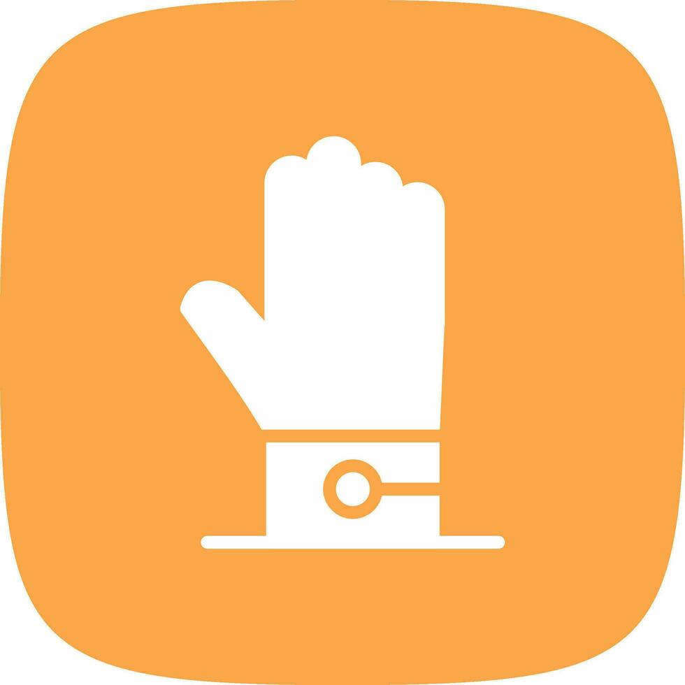 Glove Creative Icon Design vector