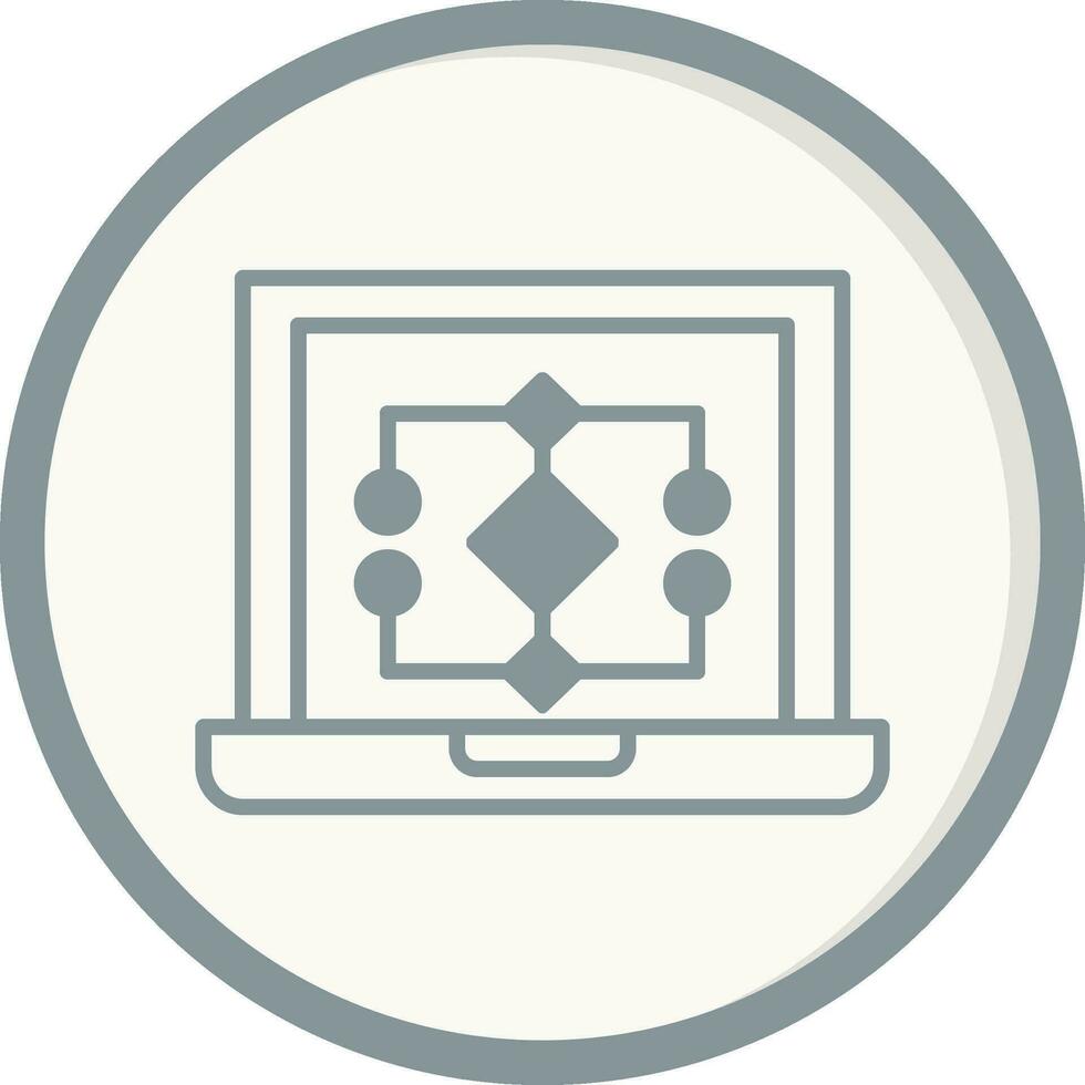 Data Model Vector Icon