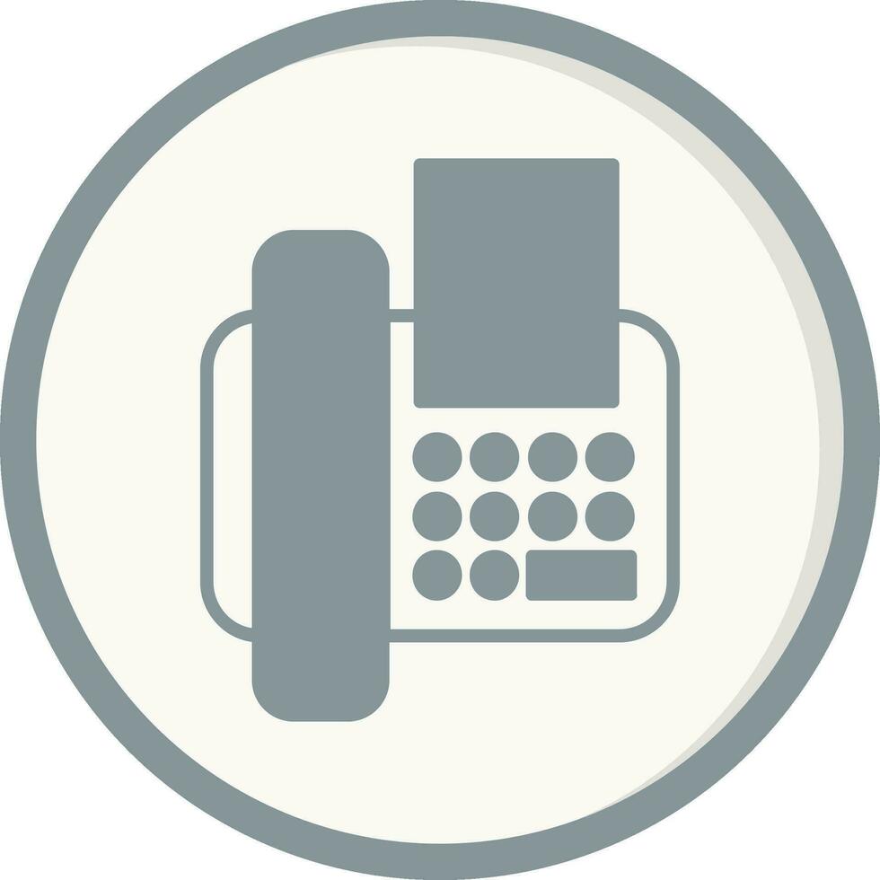 Fax Vector Icon