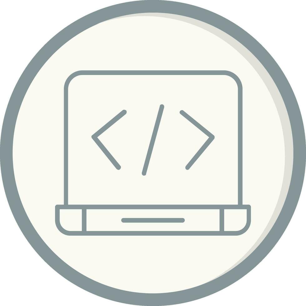 Web coding Vector Icon
