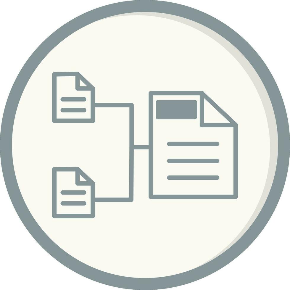 Data Model Vector Icon