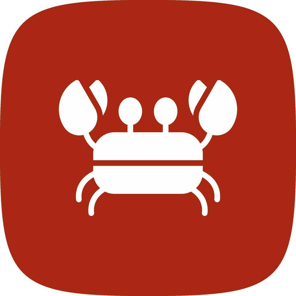 Crab Creative Icon Design vector