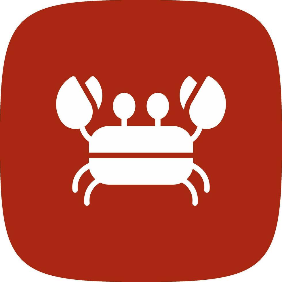 Crab Creative Icon Design vector