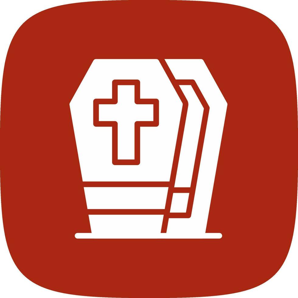 Coffin Creative Icon Design vector