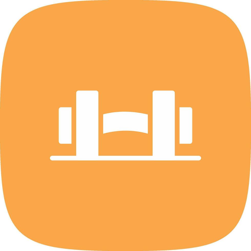 Dumbbells Creative Icon Design vector