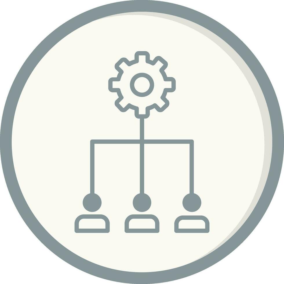 Team Management Vector Icon