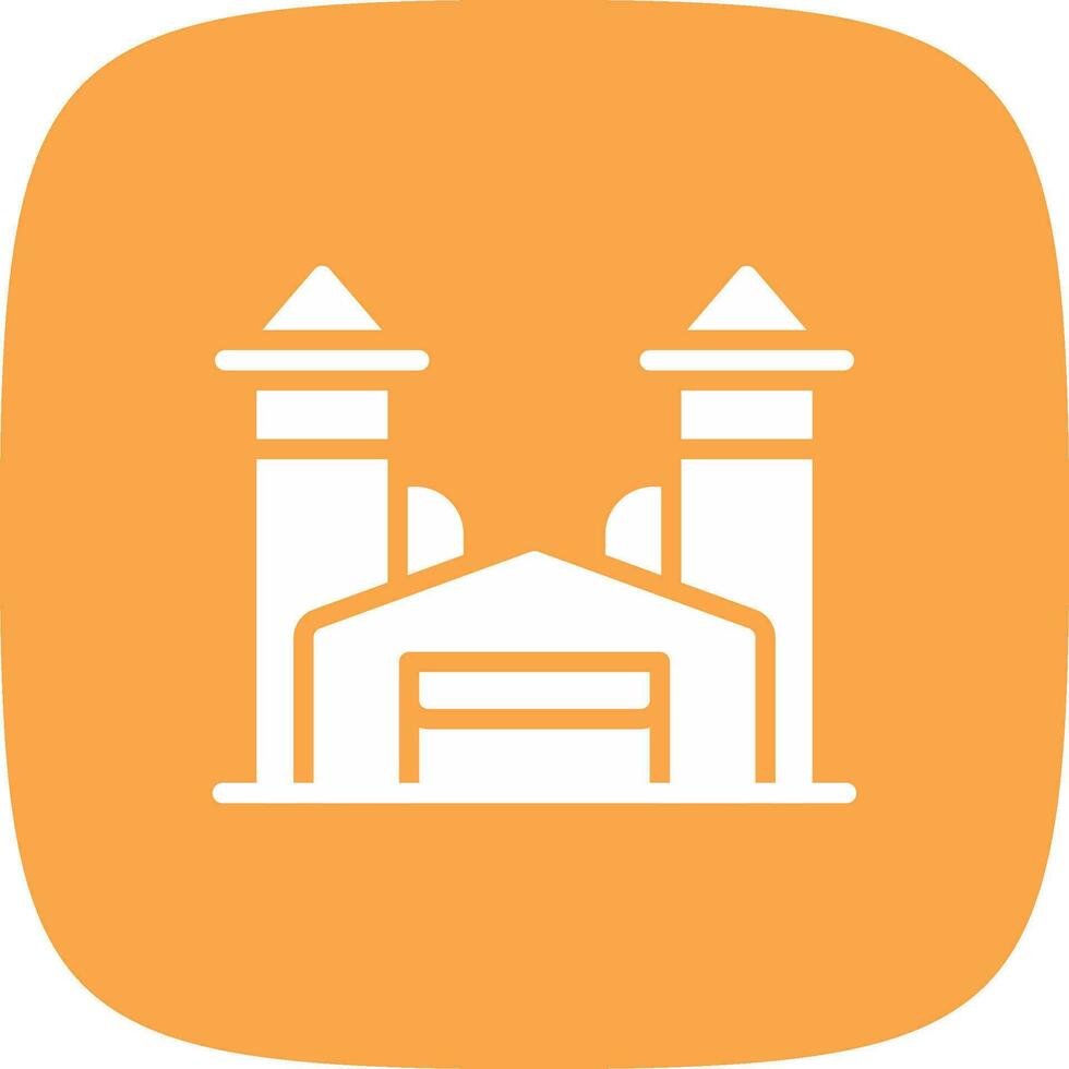 Factory Creative Icon Design vector