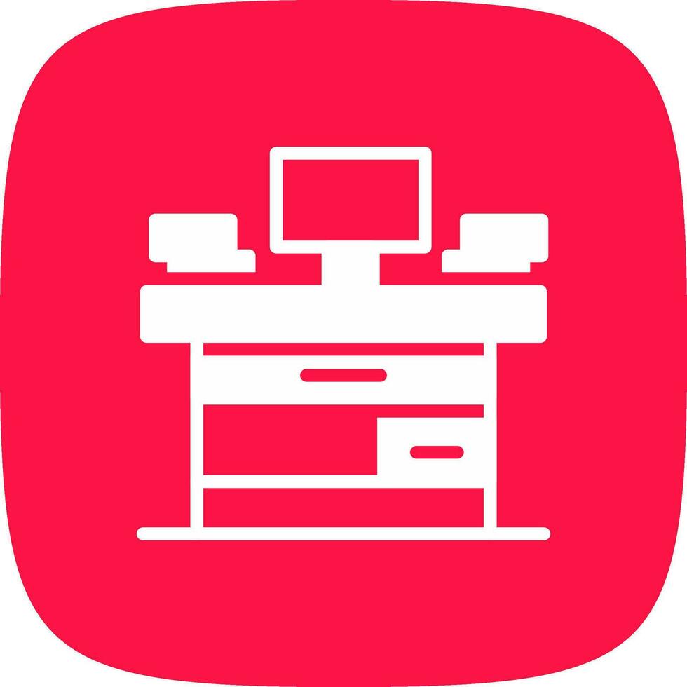 Desk Creative Icon Design vector