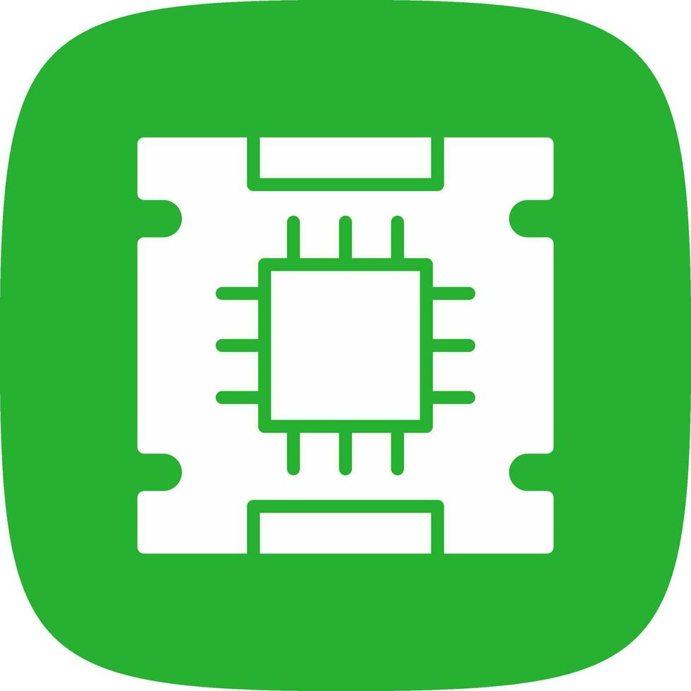 Processor Creative Icon Design vector