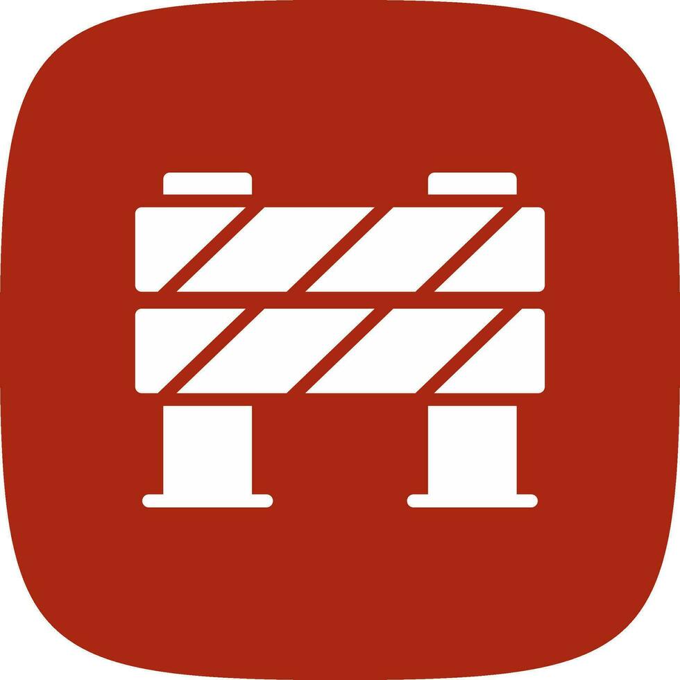 Barrier Creative Icon Design vector
