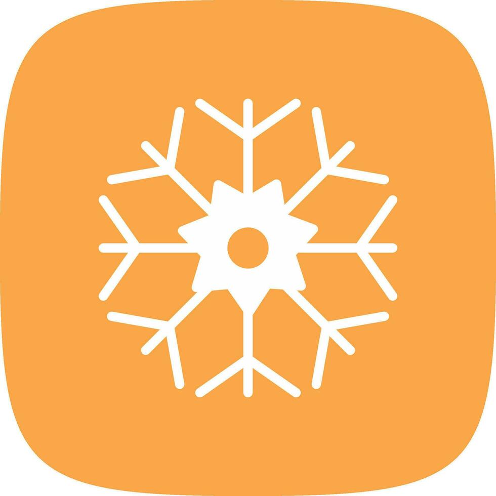 Snowflake Creative Icon Design vector