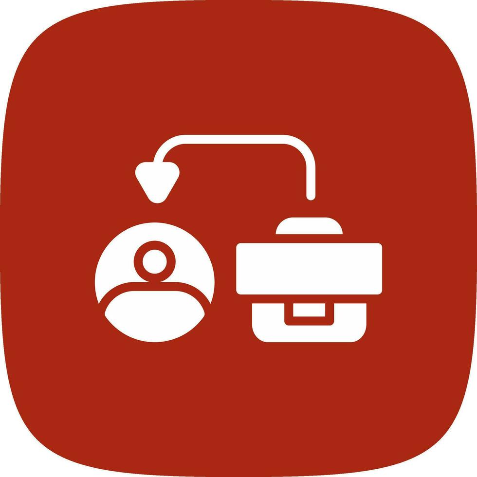 B2C Creative Icon Design vector