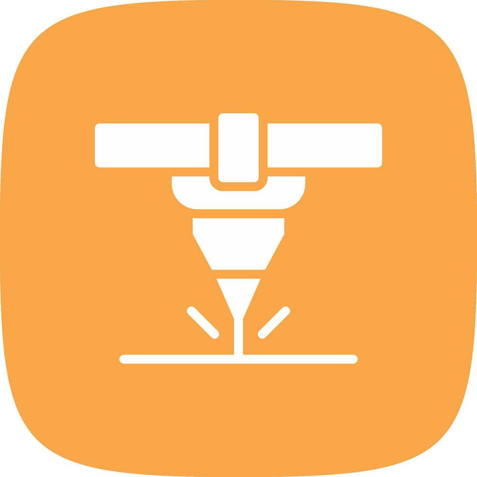 Laser Creative Icon Design vector