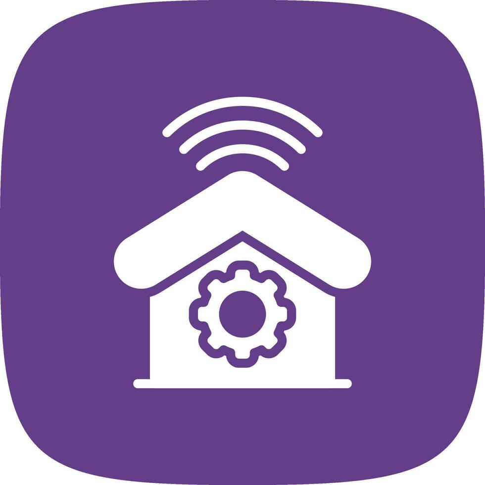 Home Automation Creative Icon Design vector