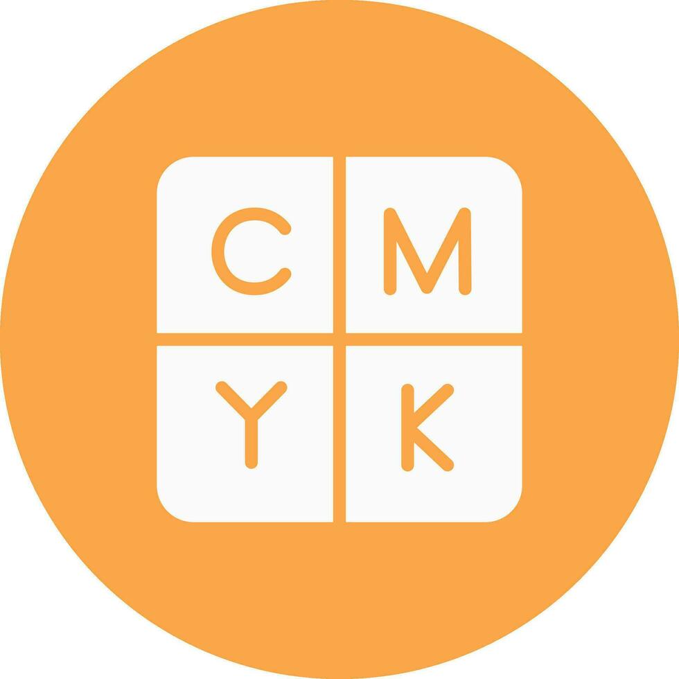 CMYK Creative Icon Design vector