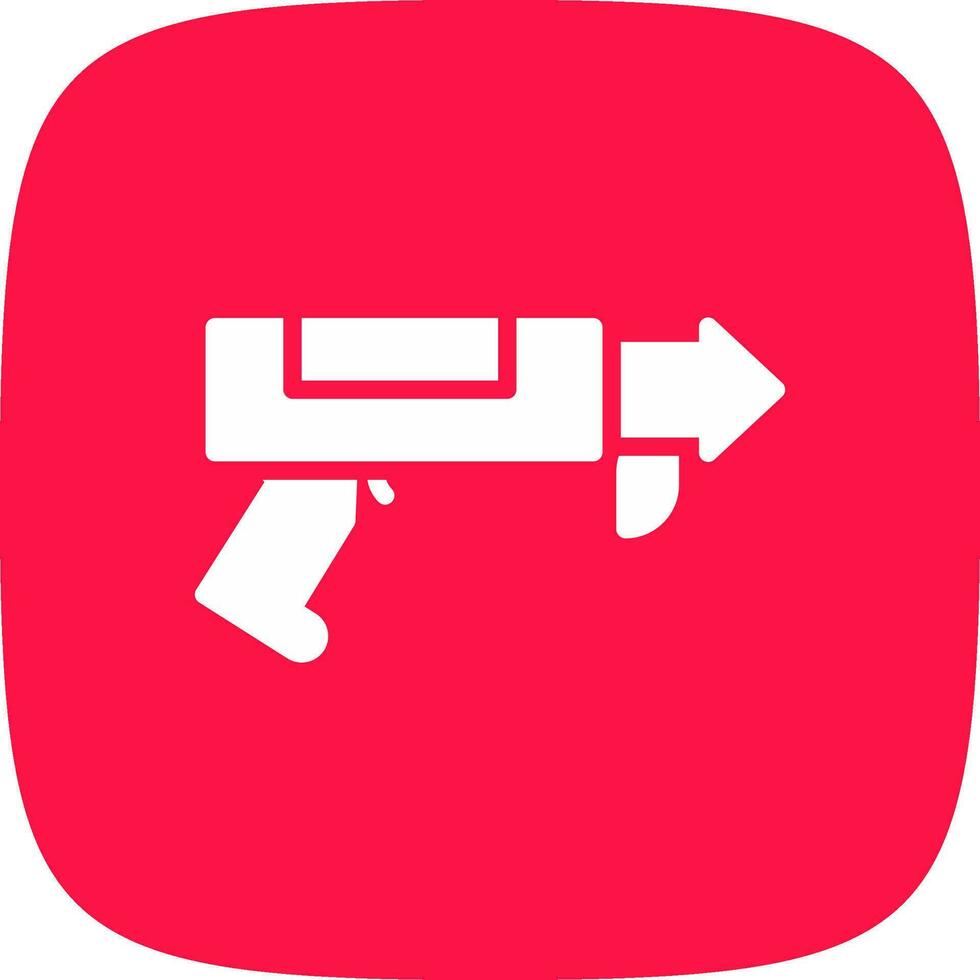 Speargun Creative Icon Design vector