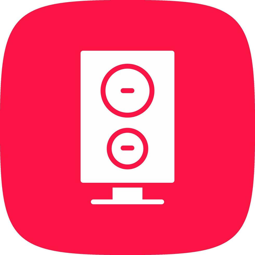 Speaker Creative Icon Design vector