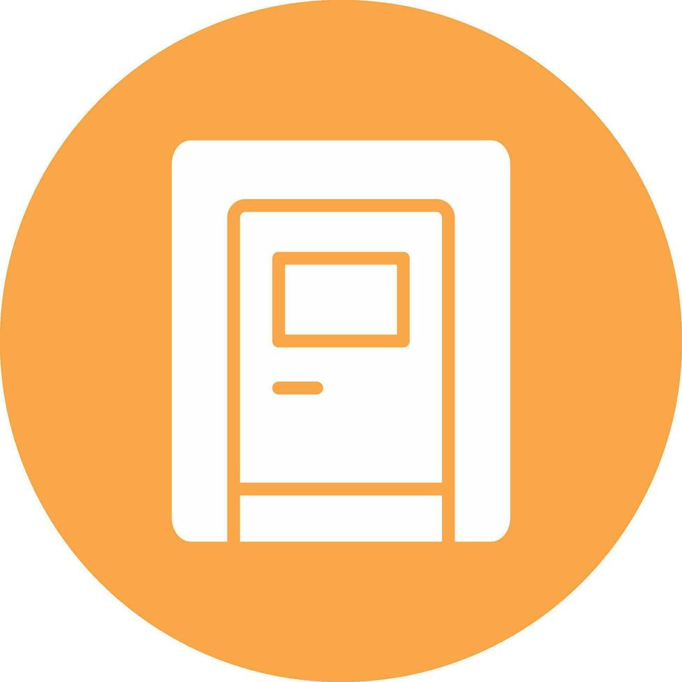 Room Door Creative Icon Design vector