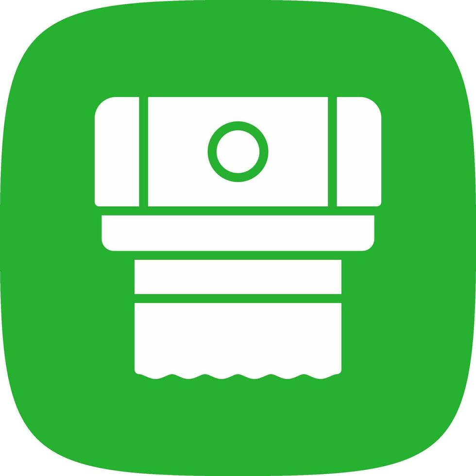 Paper Towel Creative Icon Design vector