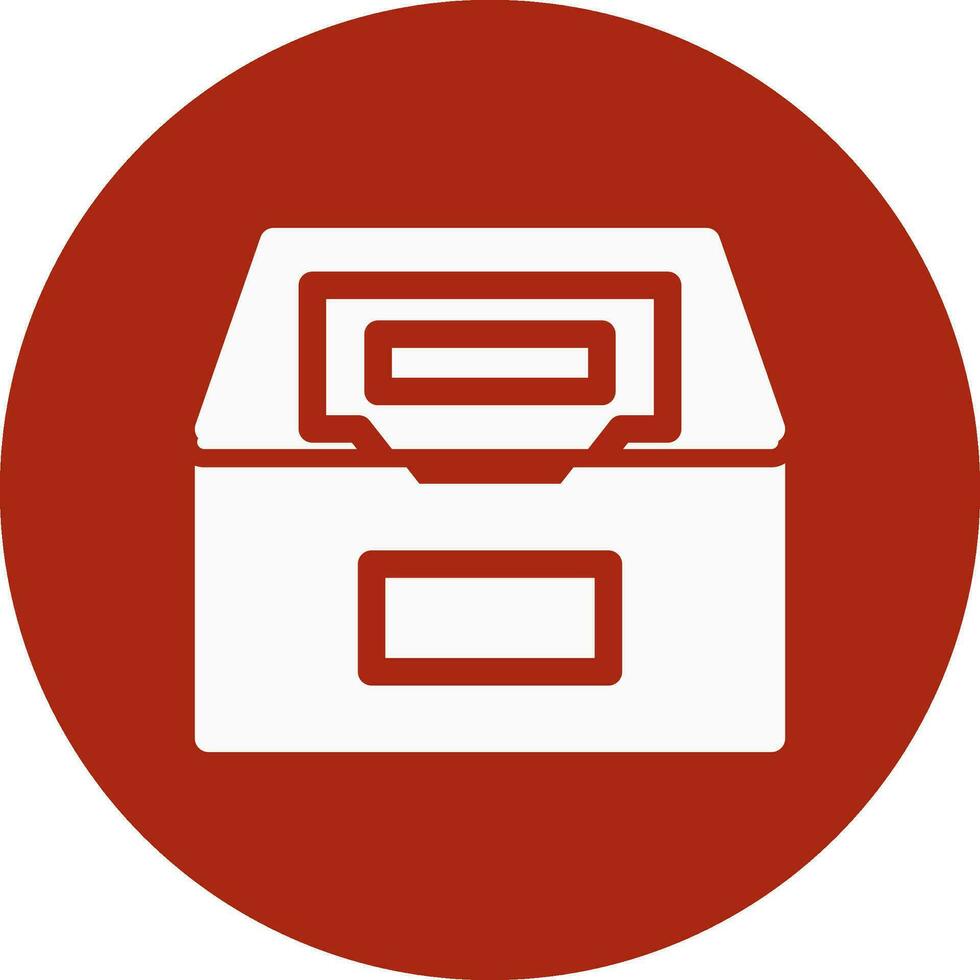 Files Box Creative Icon Design vector