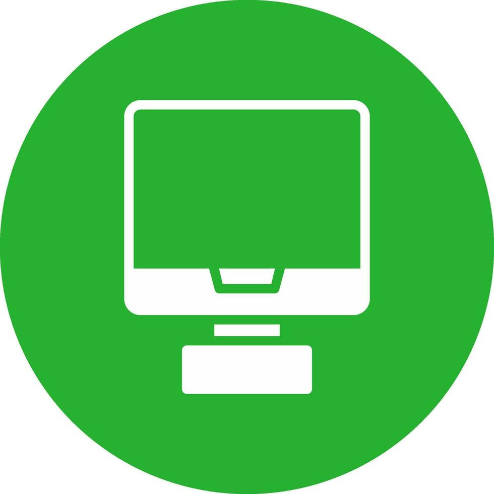 Monitor Creative Icon Design vector