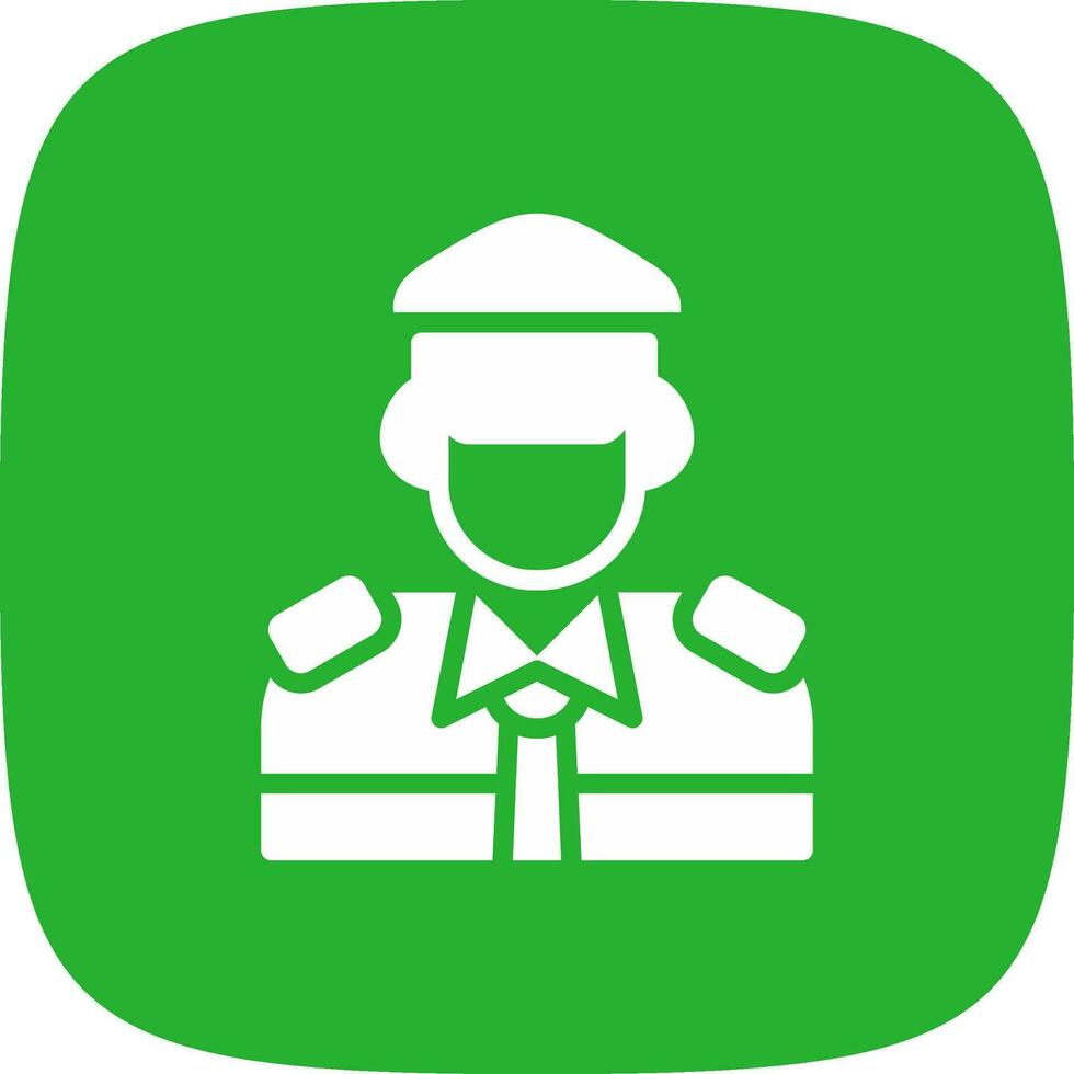 Captain Creative Icon Design vector