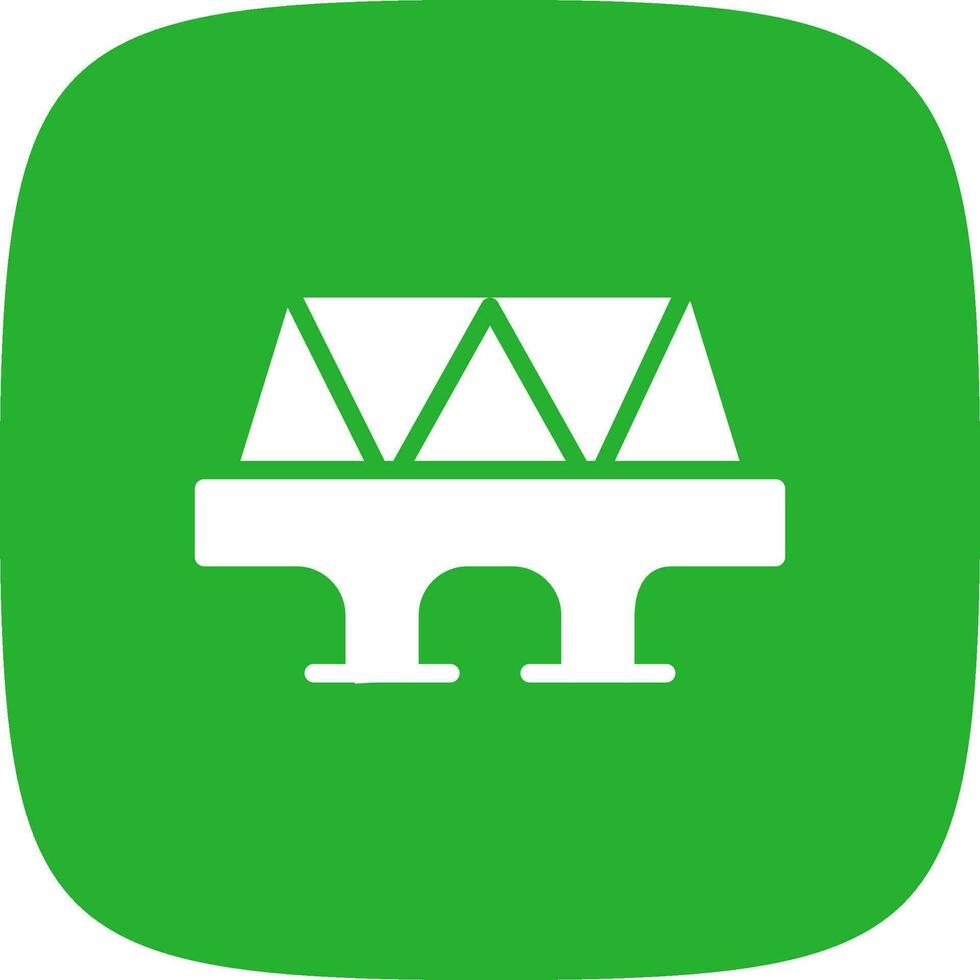 Bridge Creative Icon Design vector