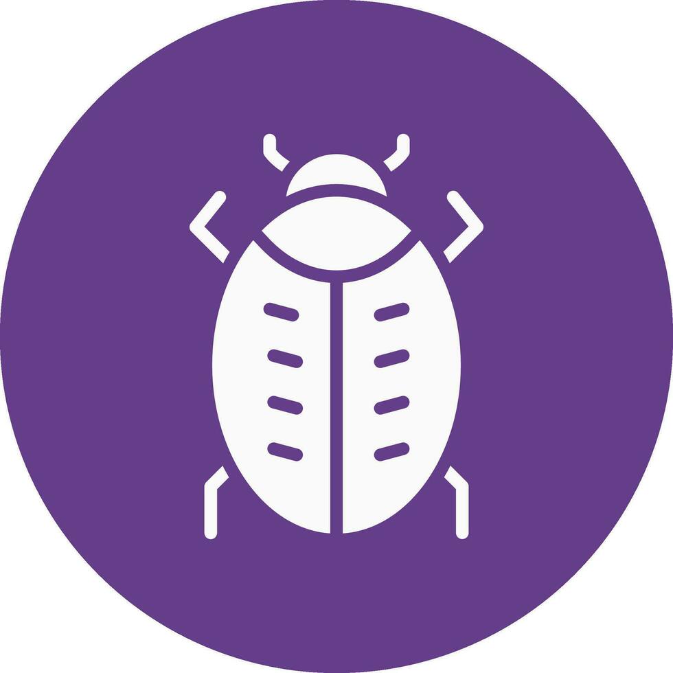 Bug Creative Icon Design vector