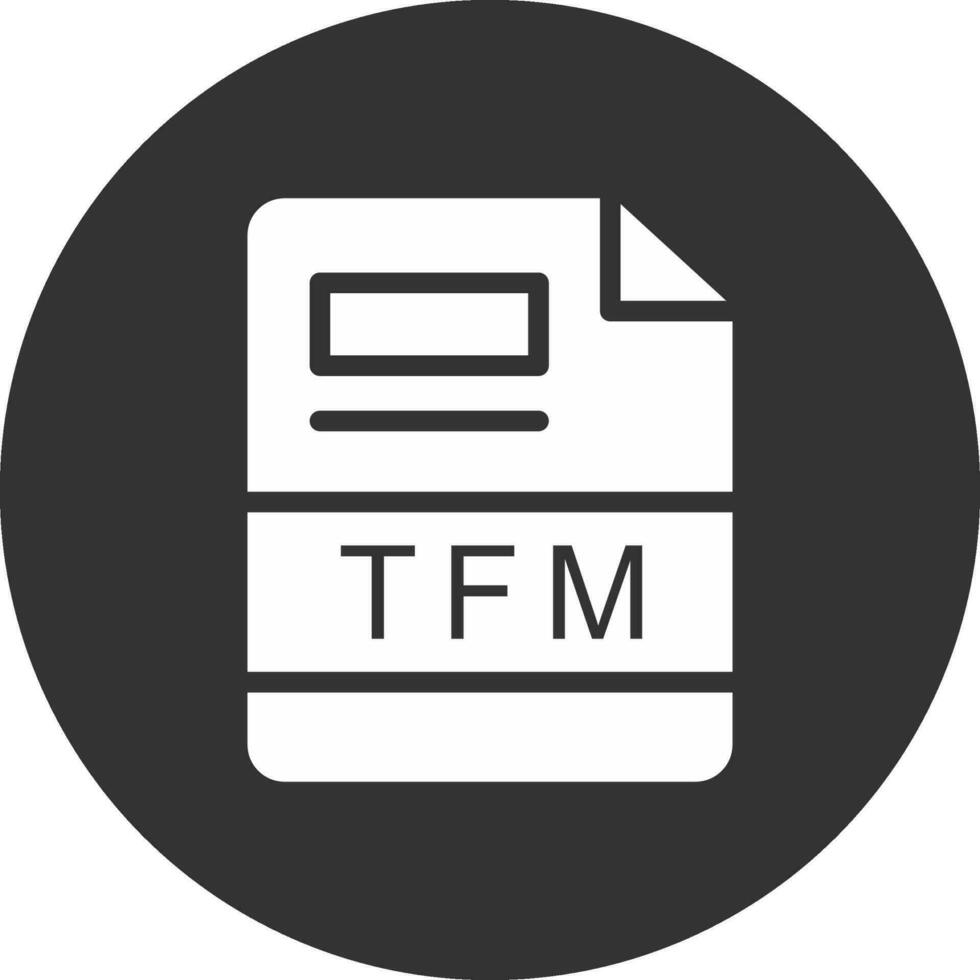 TFM Creative Icon Design vector