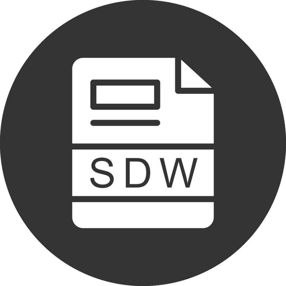 SDW Creative Icon Design vector