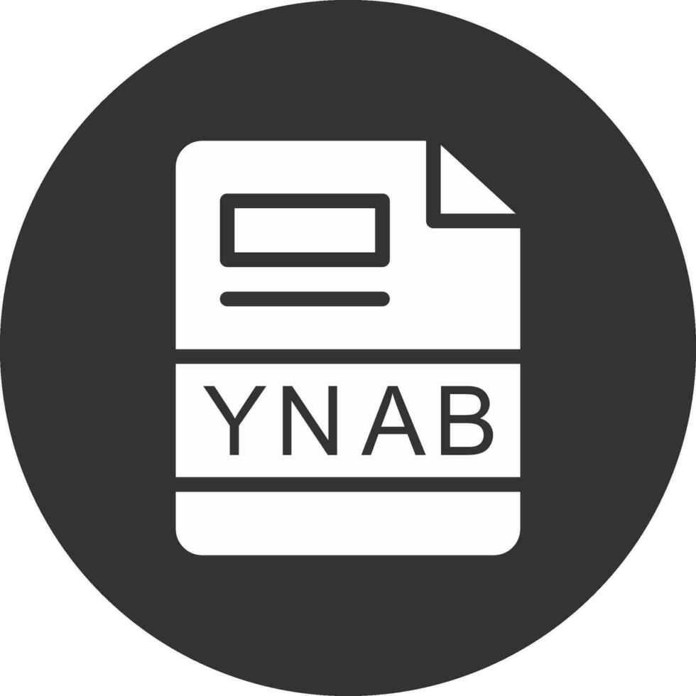 ynab creativo icono diseño vector