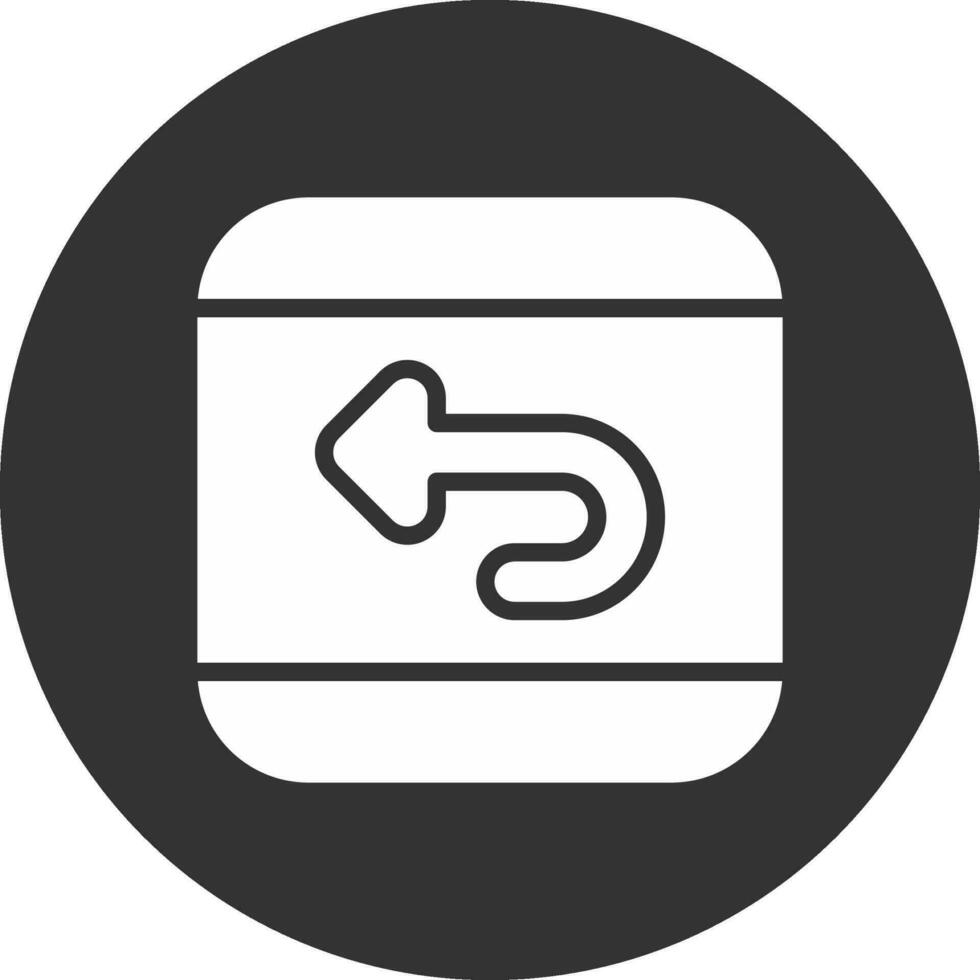 Undo Creative Icon Design vector