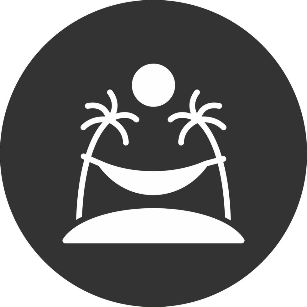 hamaca creativo icono diseño vector