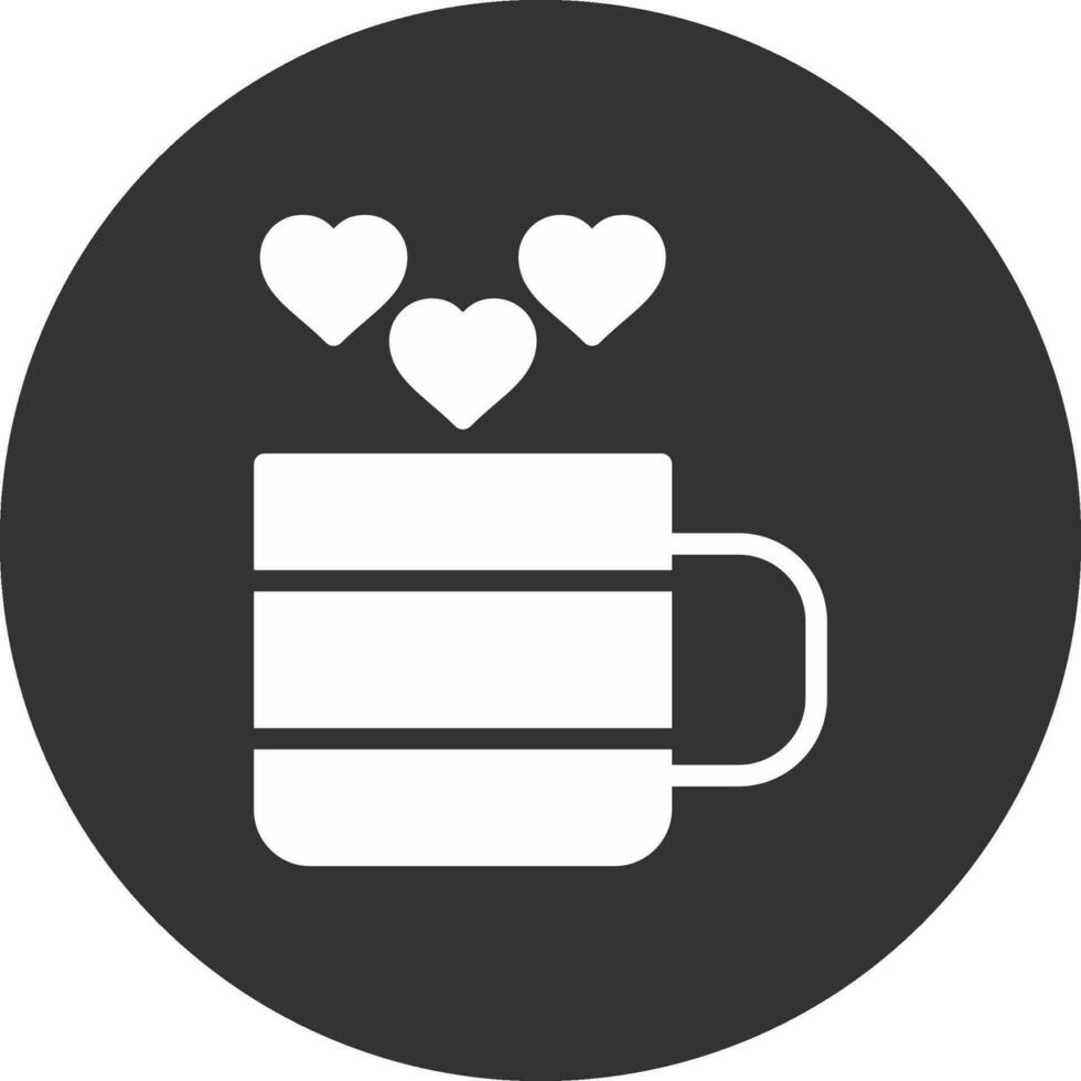 amor té creativo icono diseño vector