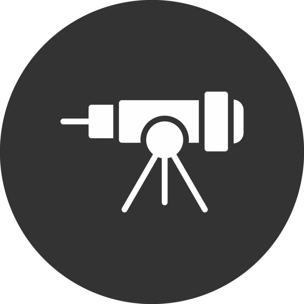 diseño de icono creativo de telescopio vector