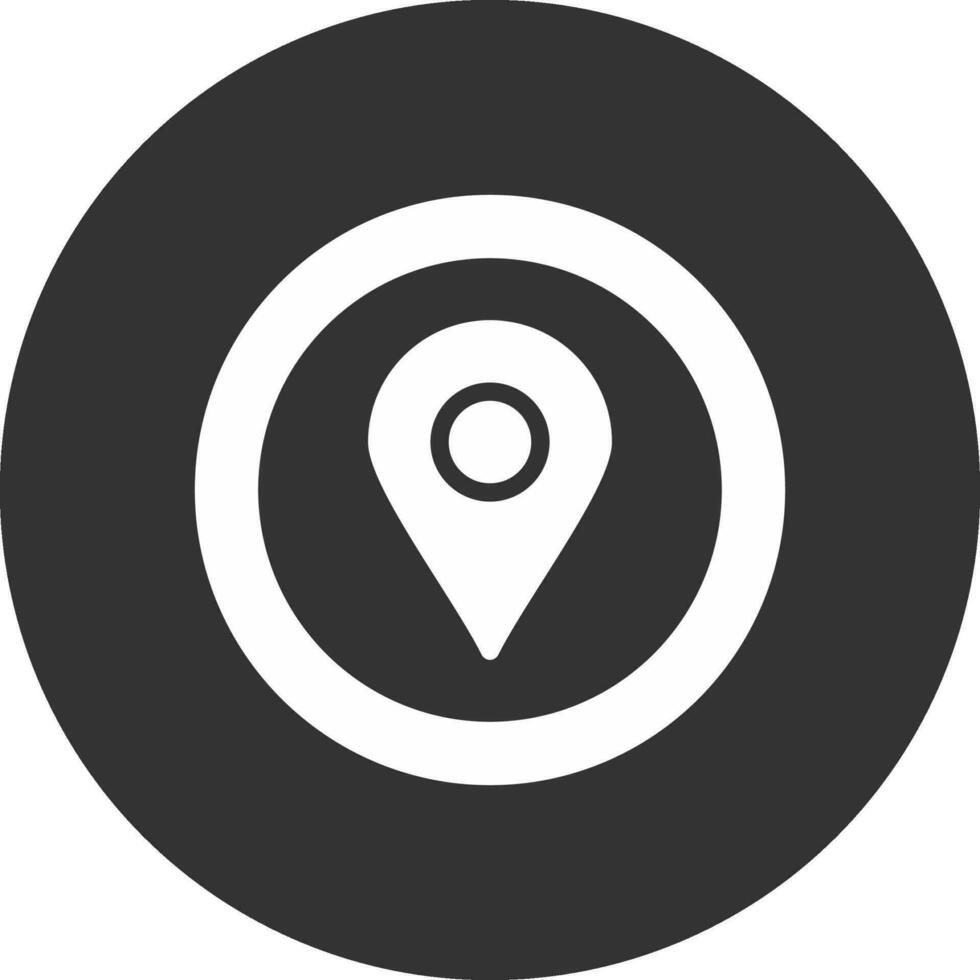 Location Pin Creative Icon Design vector