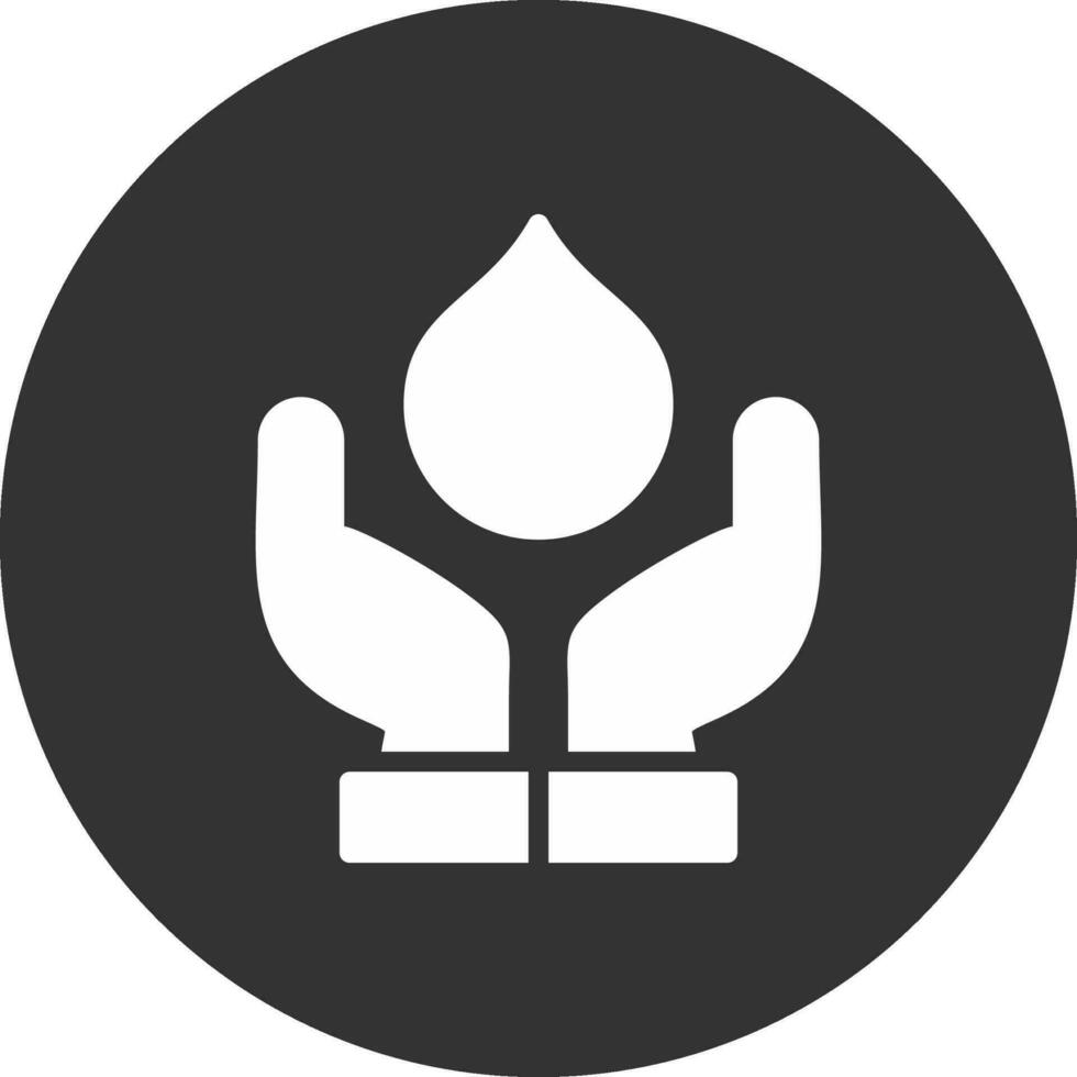Water Conservation Creative Icon Design vector