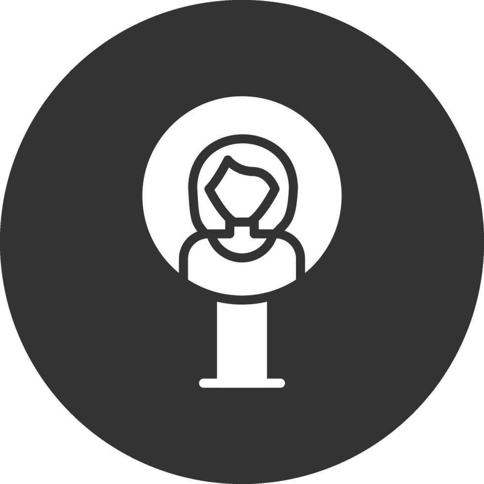 User Placeholder Creative Icon Design vector