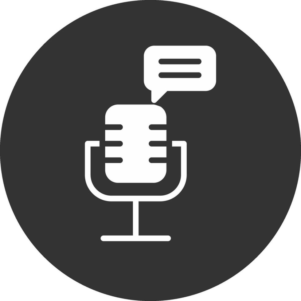 Podcast Creative Icon Design vector