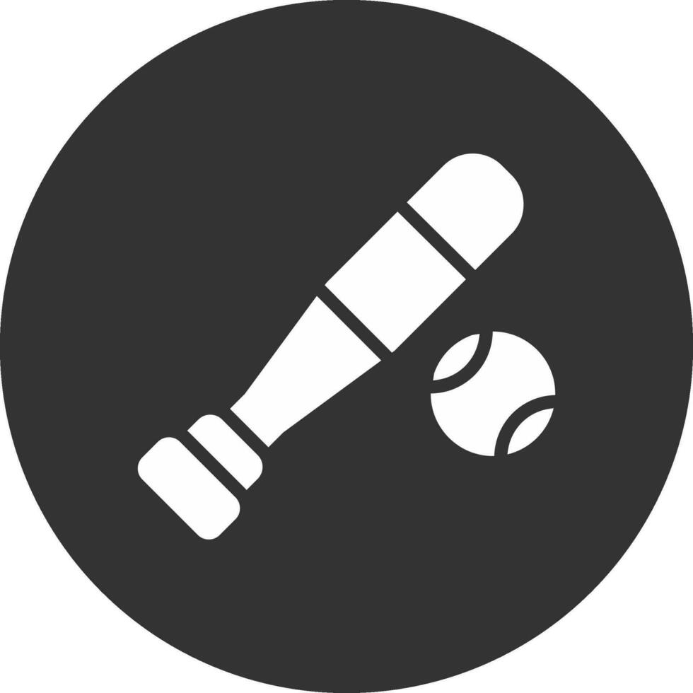 Cricket Creative Icon Design vector