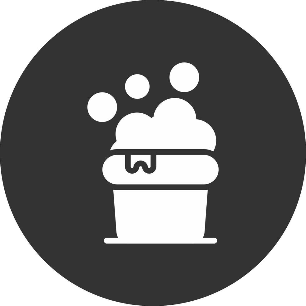 Cleaning Bucket Creative Icon Design vector