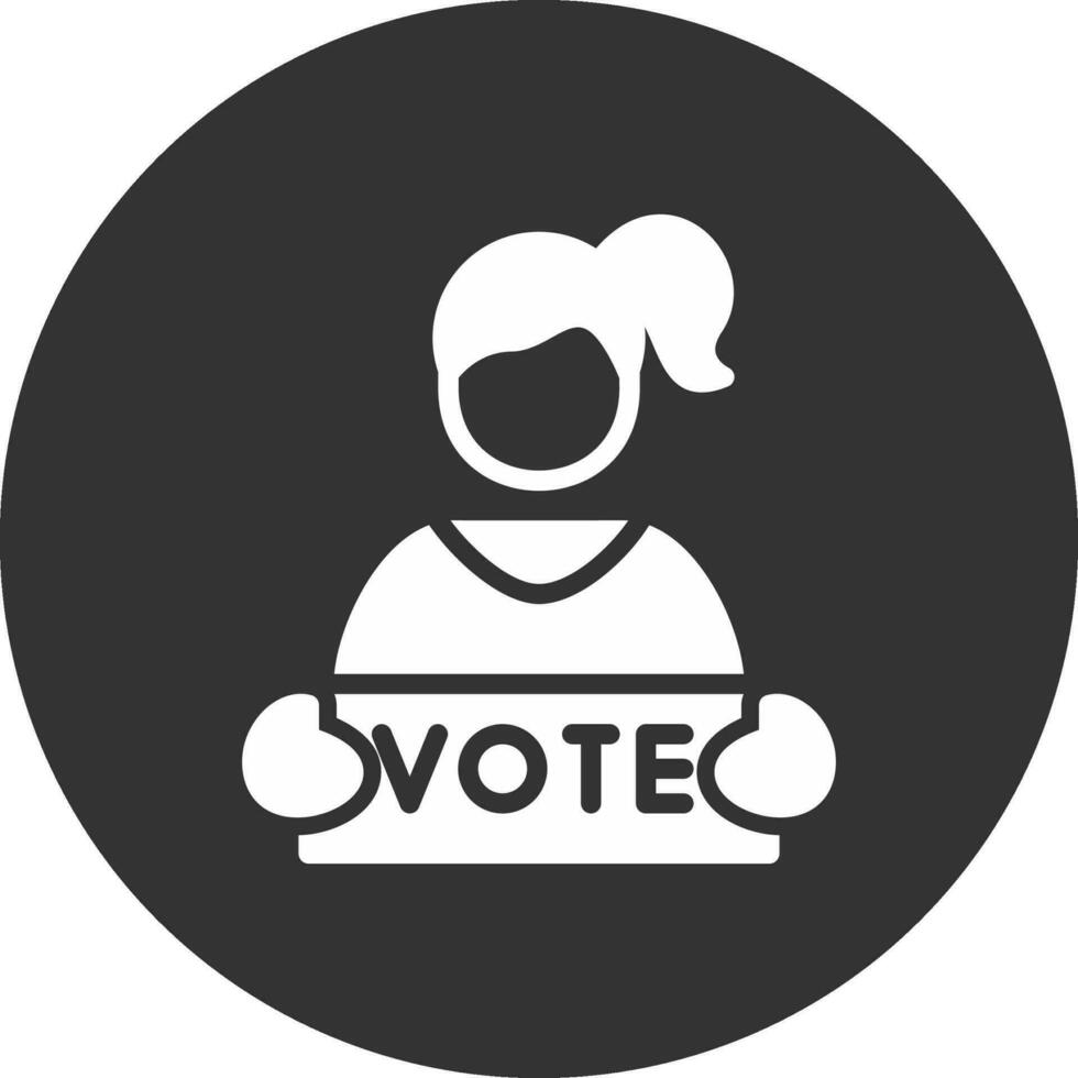 diseño de icono creativo partidario vector