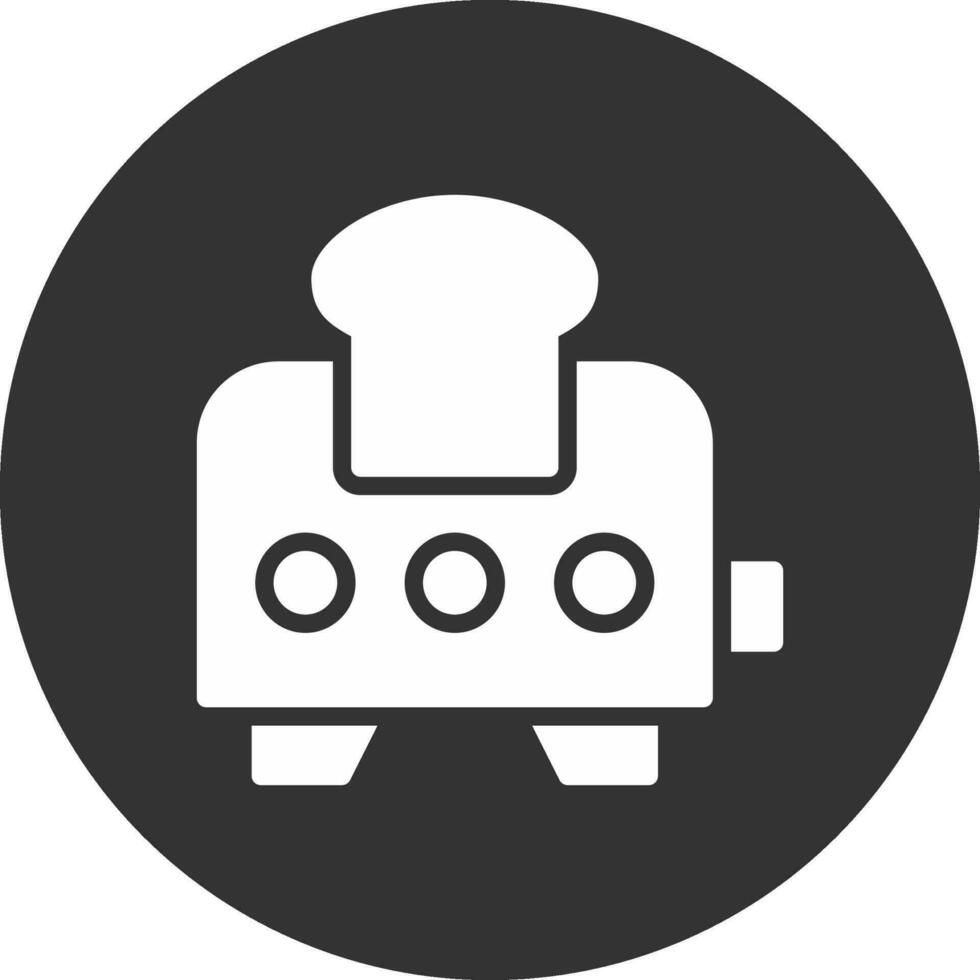 Toaster Creative Icon Design vector
