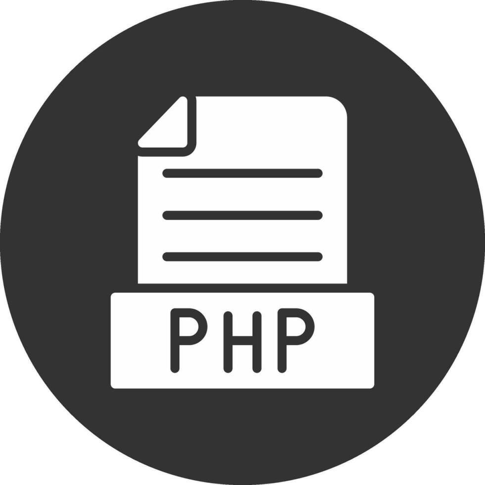 php creativo icono diseño vector