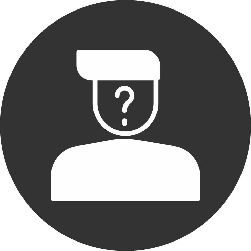 Suspect Creative Icon Design vector