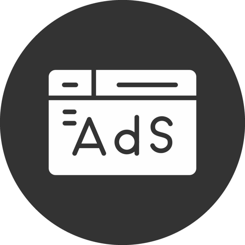 Advertising Creative Icon Design vector